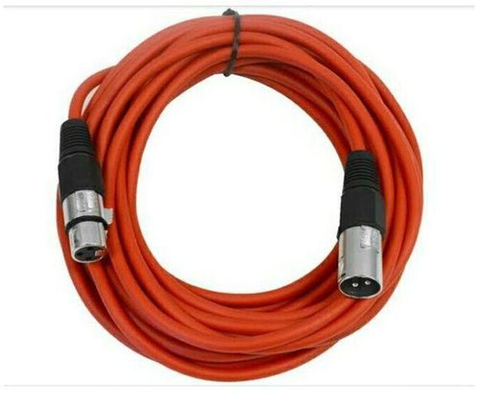 XLR Microphone Cable - 10 Metres Mic Cable - Mixers