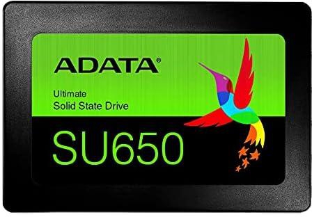 هارد SSD من سلسلة التيميت SU650 بذاكرة سعة 120 جيجابايت من ايه داتا - اسود، SSD، (محرك الحالة الصلبة، محرك داخلي)