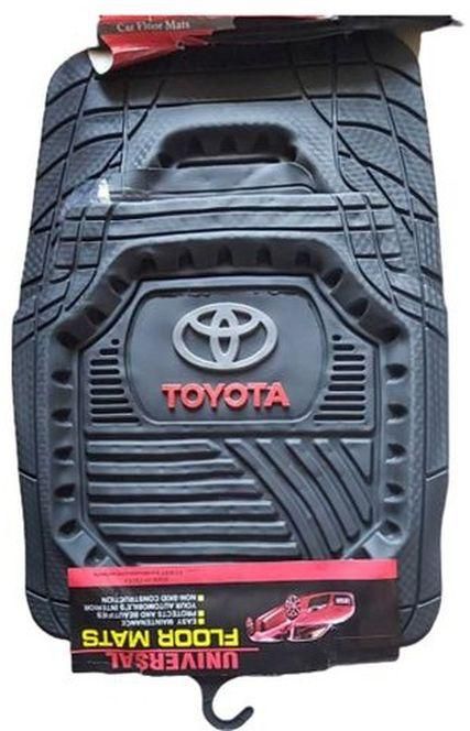 Toyota 5pcs Of Car Foot Mat For All TOYOTA Cars - Black