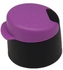 Tupperware Eco Water Bottle Flip Top Cap - 750ml (1) (Black/Purple)