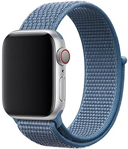 For Apple Watch 3 Size 42mm Comfort Woven Band from Smart Stuff - Royal Blue