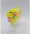 Kids Doll Face LED Light Silicone Wrist Band - Yellow