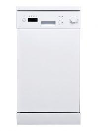 White Point Free Standing Dishwasher 10 Place Settings, Silver - WPD106