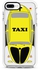Protective Case Cover For Apple iPhone 8 Plus Yellow Taxi