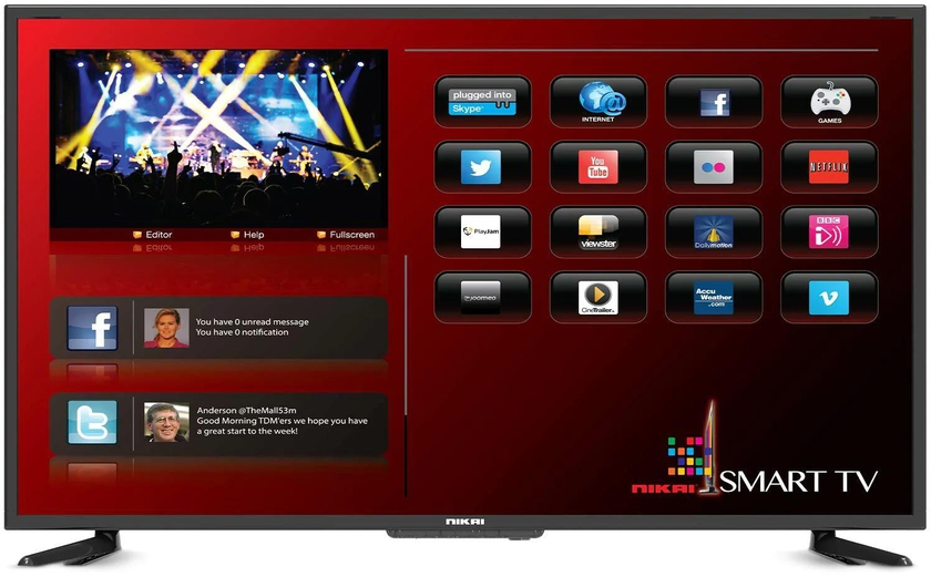Nikai NTV3200S HD Smart LED TV 32inch