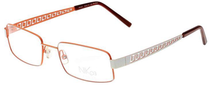 Men's Rectangular Eyeglasses Frames NIK03 421-WA-53