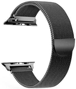 Pro Style Metal Milanese Loop Apple Watch Band Silver