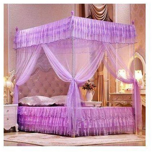 Mosquito Net With Metallic Stand (purple)