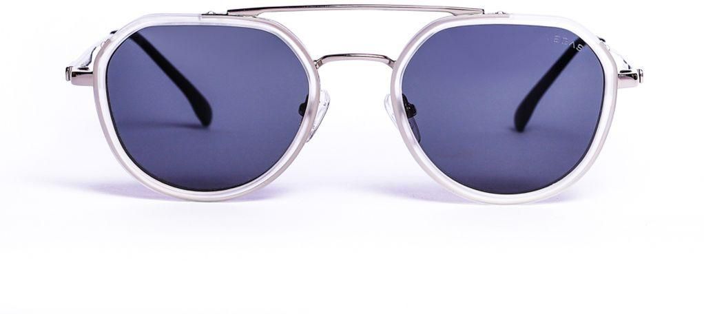 Vegas Men's Sunglasses V2034 - Silver & Black
