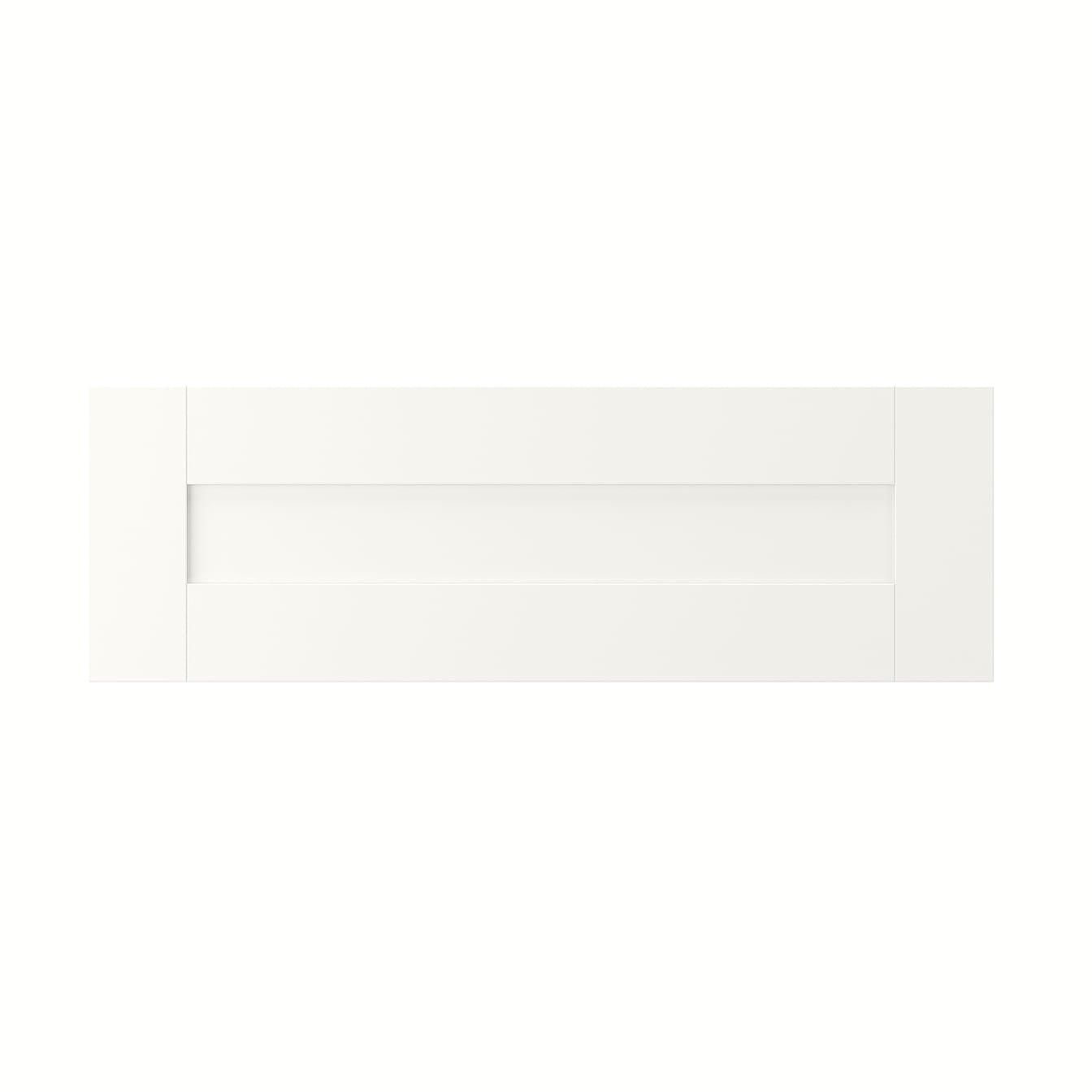 SANNIDAL Drawer front - white 60x20 cm