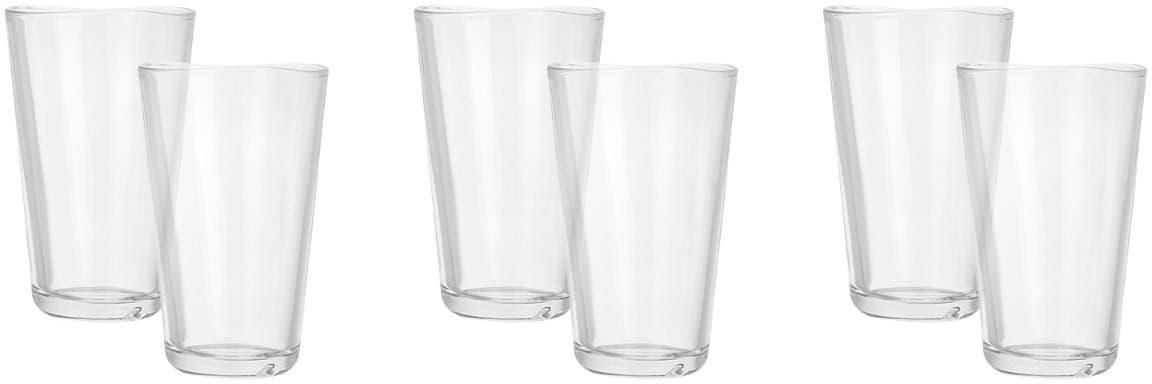 Get Ocean Glass Cup Set, 6 Pieces - Clear with best offers | Raneen.com
