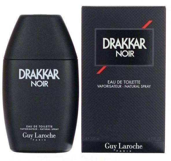Guy Laroche Drakkar Noir for Men - Eau de Toilette, 200ml