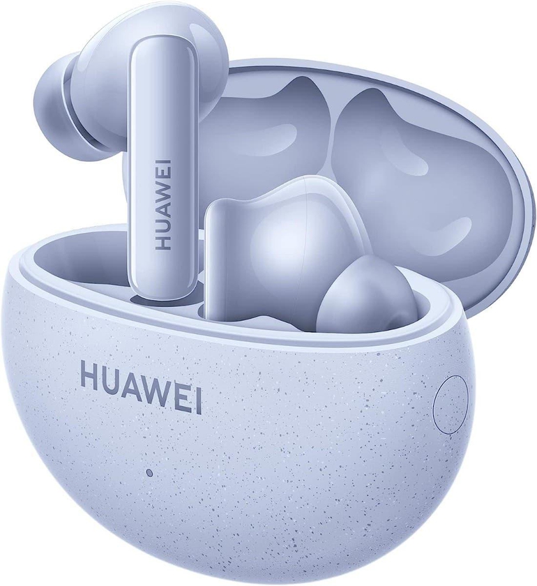 Get Huawei 5I Freebuds With Built-In Microphone - Light Blue with best offers | Raneen.com