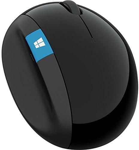 مايكروسوفت مايكروسوفت Sculpt Ergonomic Mouse L6V 00001, Black, 5.5 x 2.9 x 5.5