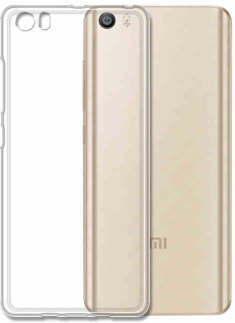 TPU Transparent Protect Case Dropproof Shockproof for Xiaomi Mi5-Transparent