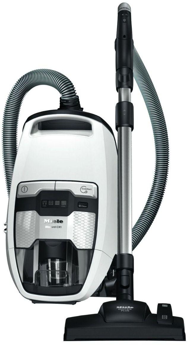 Miele Blizzard CX1 Excellence PowerLine Vacuum Cleaner, 1200 Watt, White - SKCE2