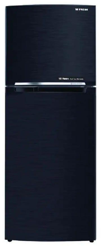Get Fresh FNT-BR370BB No Frost Refrigerator, 329 Liters, 2 Doors, Mechanical - Black with best offers | Raneen.com