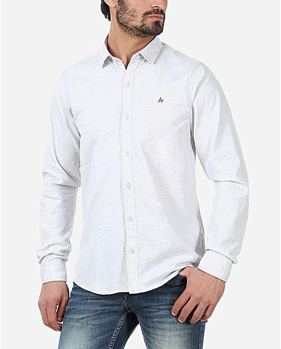 Andora Long Sleeves Shirt - Light Grey
