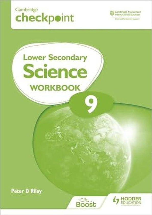 Taylor Cambridge Checkpoint Lower Secondary Science Workbook 9: Second Edition ,Ed. :2