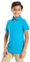Ted Marchel Boys Basic Classic Polo Shirt - Turquoise