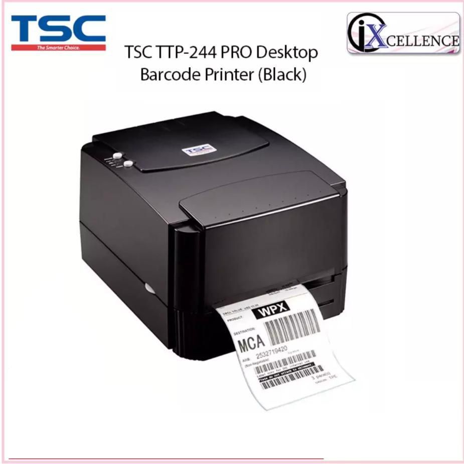 TSC TTP-244 Pro Desktop Barcode Printer (Black)
