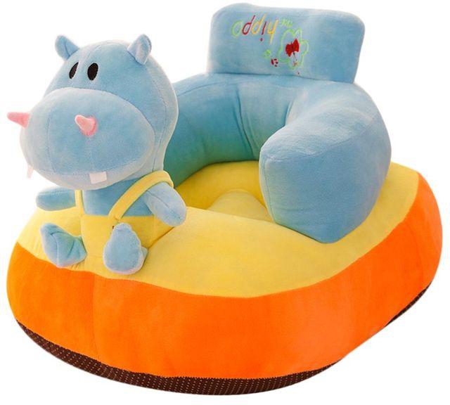 Generic Children Plush Animal Sofa Cover Baby Couch Armchair Furniture Hippo
