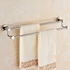Stainless Steel Towel M Rail Holder Double Rod Wall Chrome