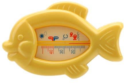 Safety 1st Lovely Fish Baby Bath Water Thermometer Meter - Yellow
