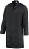 Black Cotton Dust coat/Lab Coat - black, Knee Length