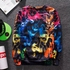 3D Letter Print Fashion Men's Sweatshirt 1223