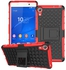 Ozone Tough Shockproof Hybrid Case Cover with Screen Protector for Sony Xperia Z4 Red