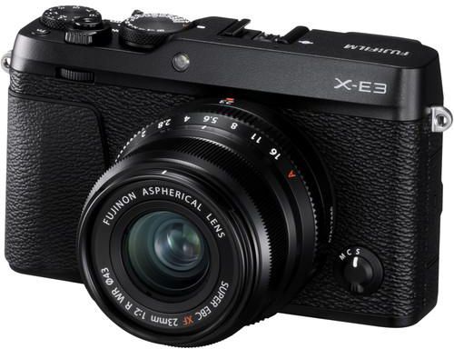 Fujifilm X-E3 Mirrorless Digital Camera with 23mm f/2 Lens (Black)