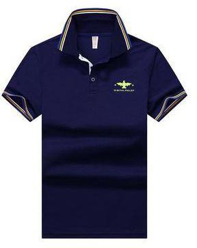 Men's Polo Shirt For Men Desiger Polos Men Cotton Short Sleeve Shirt Clothes Jerseys Golftennis Plus Size-blue