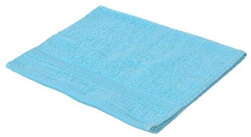 Face Towel Of 1 Piece 30x30 CM Cotton, Turquoise