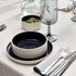 OMBONAD مفرش طاولة, لون طبيعي/بيج, ‎150x250 سم‏ - IKEA