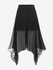 Plus Size Asymmetric Chiffon Pull On Midi Skirt - 4x | Us 26-28