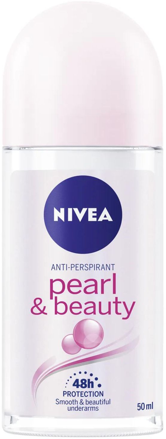 Nivea | Pearl & Beauty, Deodorant Roll on Antiperspirant for Women | 50ml