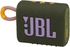 JBL JBL Go 3 Portable Waterproof Speaker with JBL Pro Sound, Powerful Audio, Punchy Bass, Ultra-Compact Size, Dustproof, Wireless Bluetooth Streaming, 5 Hours of Playtime - Green