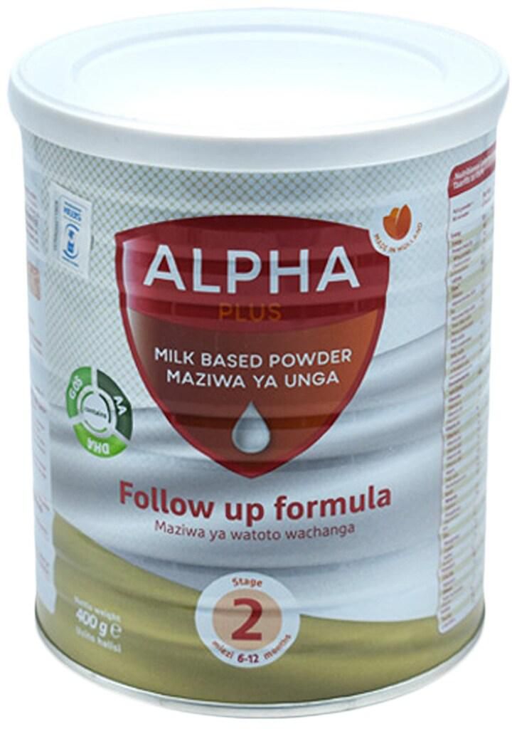 Alpha Plus Follow Uo Formula Baby Milk Powder Stage 2 6-12 Months 400g