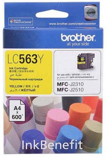 Brother LC563Y Ink Cartridge - Yellow