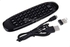 2.4g Wireless Keyboard Air Mouse Remote Controller 3d Motion Sense Handgrip