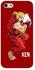 Stylizedd Slim Snap Case Cover Matte Finish for Apple iPhone SE / 5 / 5S - Street Fighter - Ken Red