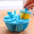Kitchen DIY Ice Mould Ice Cube Tray Box Forzen Lid Pop Mold Popsicle Maker Pattern Ice Cream Tray