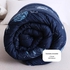 LUNA HOME 1 Piece Family size Print Duvet (Comforter) 220*240cm Reversible, Galaxy Design Dark Blue and White Color.