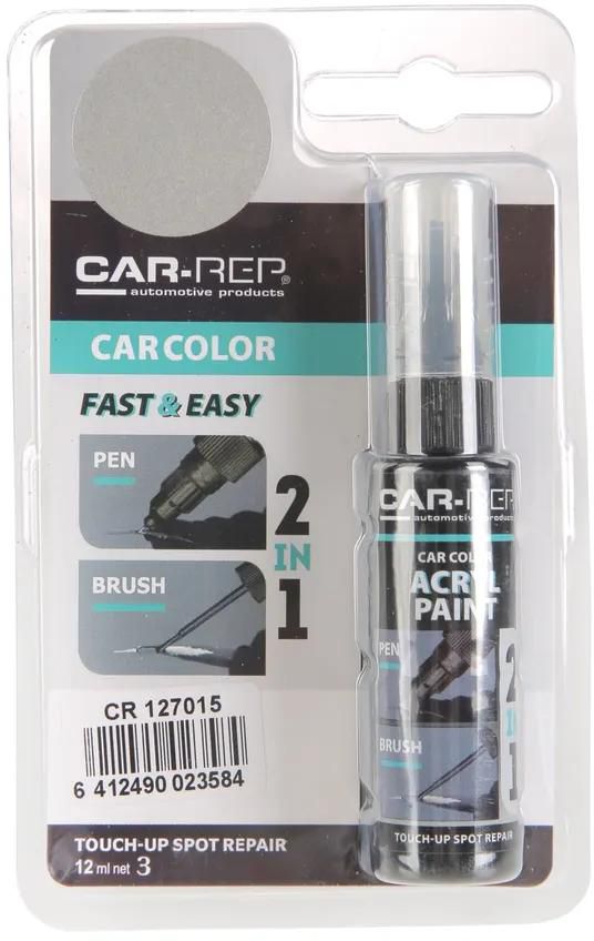 Car-Rep 127015 Touch-Up Pen (12 ml, Silver Metallic)