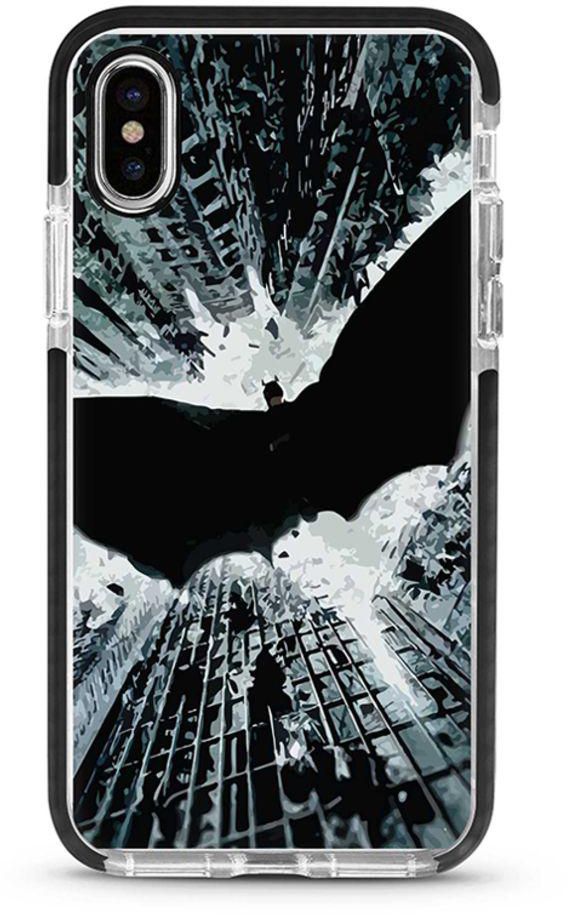 Protective Case Cover For Apple iPhone XS Max Falling Bat Full Print