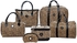 تورز XM8364 مجموعة حقيبة يد للنساء, 6 حقيبة- بيج