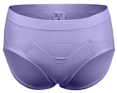 Silvy Dark Lilac Lycra Net Panty Underwear