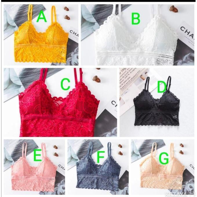 Free Size Lace Bralette Vests For Women