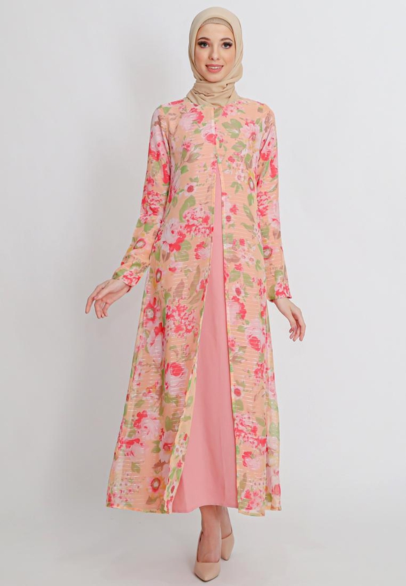 Gobindpal Azzar Meera Floral Maxi Dress - 4 Sizes (Yellow)